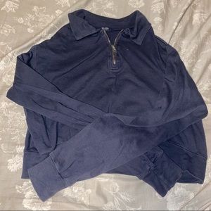 Brandy Melville Quarter Zip Pullover